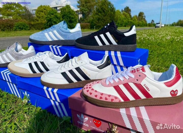 Кроссовки Adidas Spezial Samba (Арт.76368)