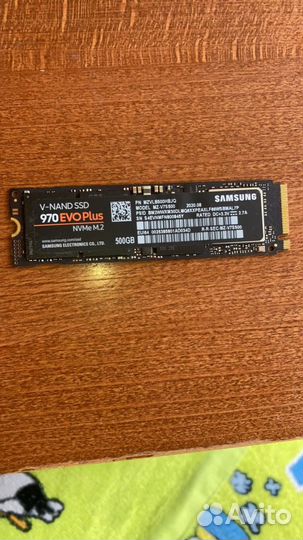 SSD диск samsung m.2 500gb