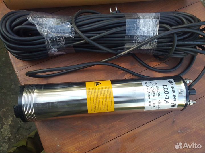 Двигатель для погружного насоса