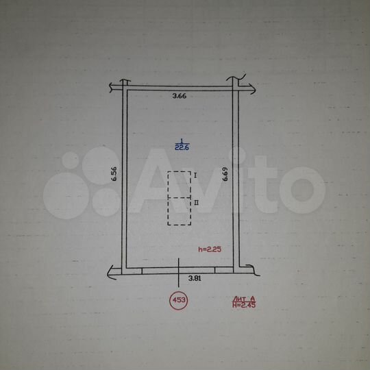 Гараж, 25 м²