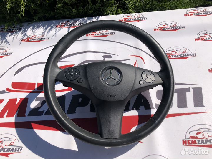Руль mercedes с подушкой C204 W204 amg дорест