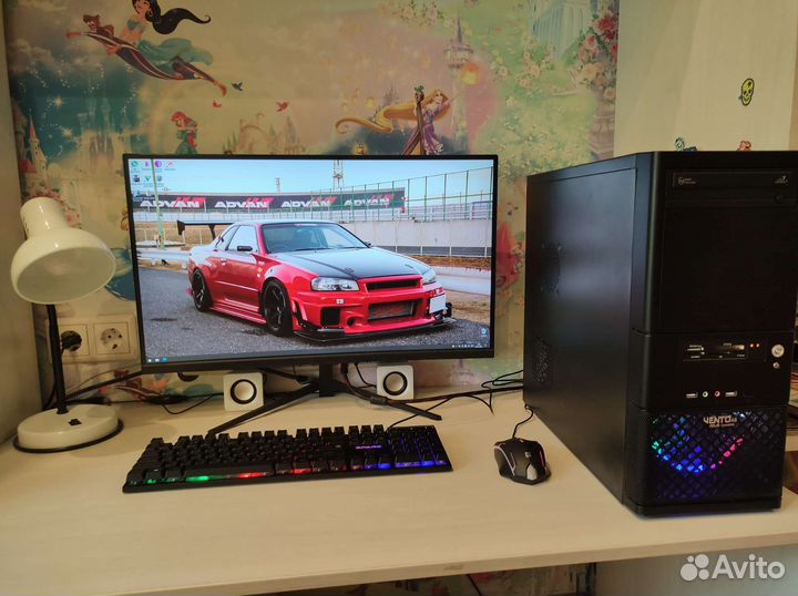 Игровой компьютер core i7/ rx580/ 16Gb