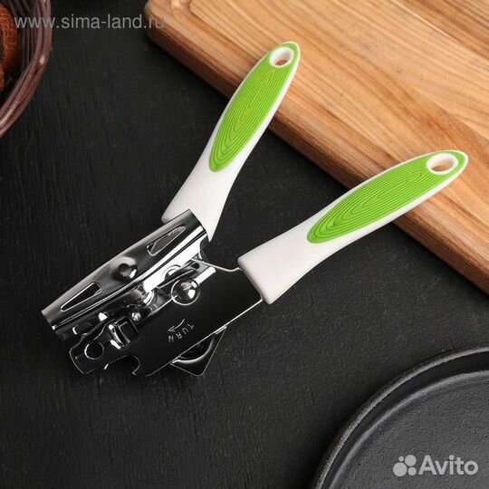 Нож консервный Доляна Style, 19 см, ручка sоft tоu