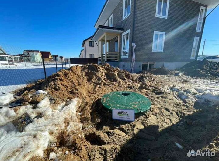 Установка септика / Септик под ключ с гарантией