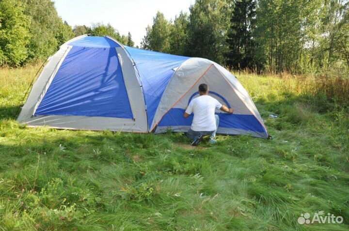 Палатка туристическая 4 местная LY-1706
