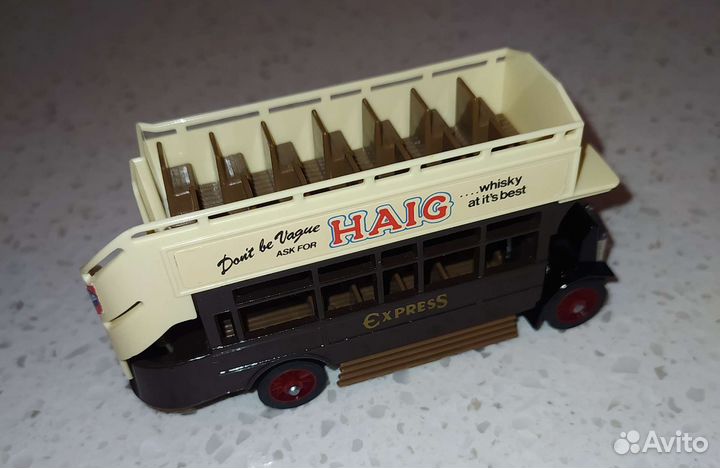 Винтажная модель Matchbox Omnibus 1922