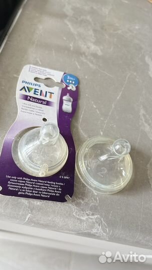 Соски philips avent natural с 0+