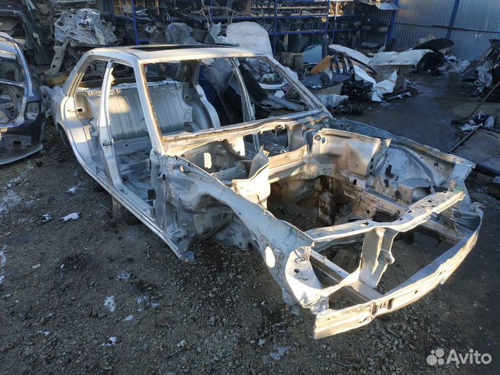 Кузов w124 E420 серебро мерседес