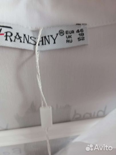 Рубашка белая женская