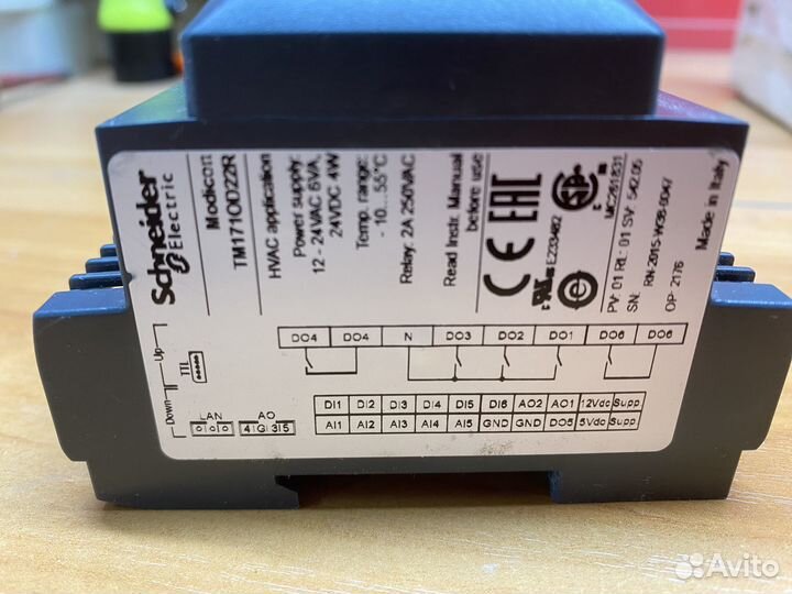 Modicon M171/M172 T Schneider Electric Контроллер