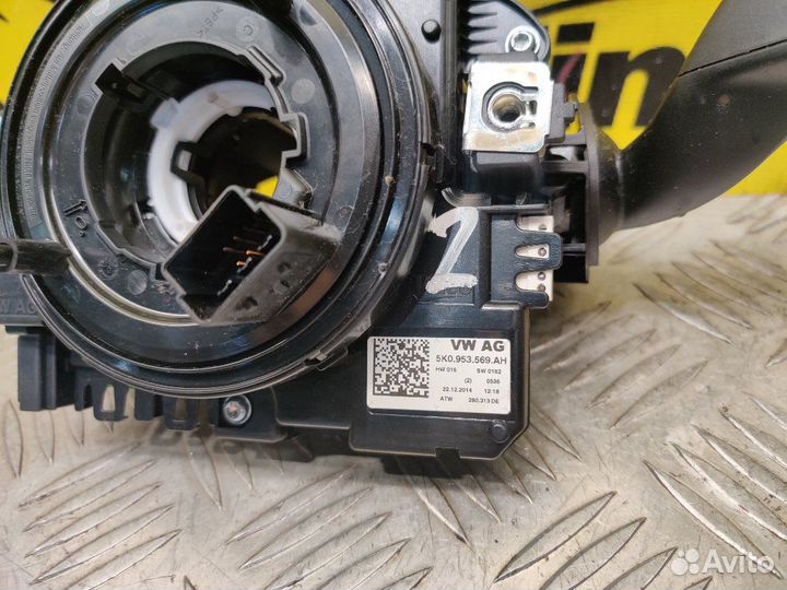 Блок подрулевых переключателей Audi Q3 8U 8UB culb