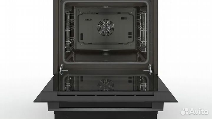 Новая плита Bosch HLN39A060U Serie 4, черная EU