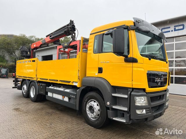 MAN TGS с КМУ, 2012