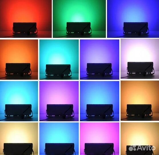 Прожектор для садовой подсветки LL-613 50W RGB