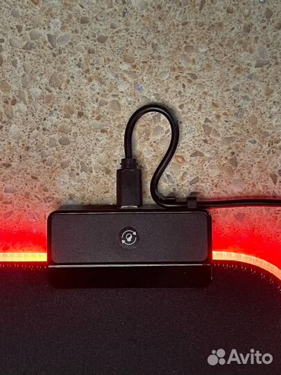 Игровой коврик для мыши с подсветкой RGB