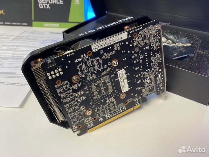 Palit GTX 1660 Super StormX / Гарантия DNS 1 Год