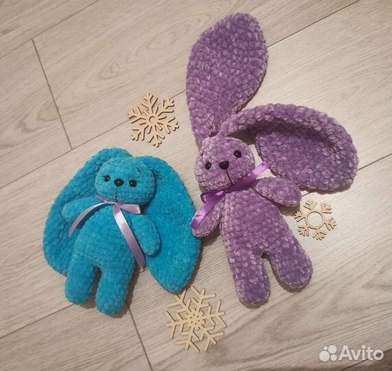 Ручная работа Символ 2023 года Зайки Милашки