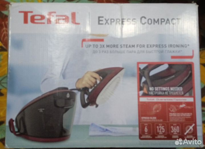 Парогенератор tefal новый