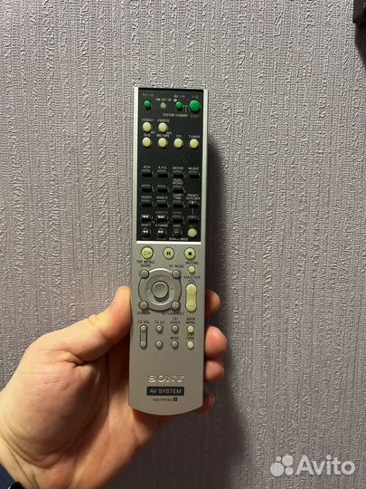 Пульт от ресивера sony rm-pp760