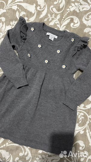 Платье primark 86-92 для девочки вязаное трикотаж