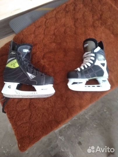 Коньки хоккейные цена за одну пару