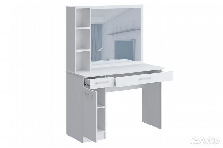 Стол туалетный с зеркалом Париж