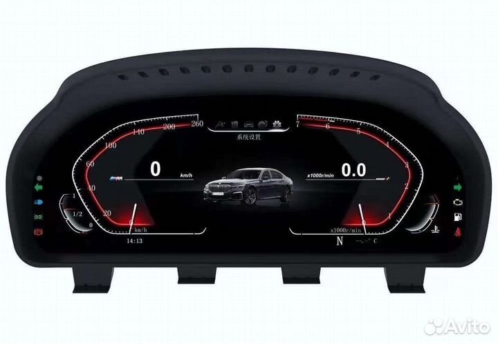 Lcd приборная панель BMW 5 7 series F10 F07 F01