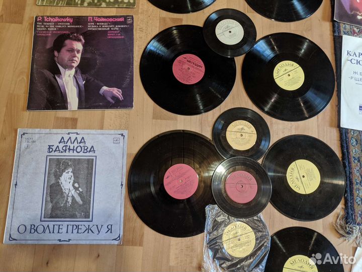 Виниловые пластинки для декора