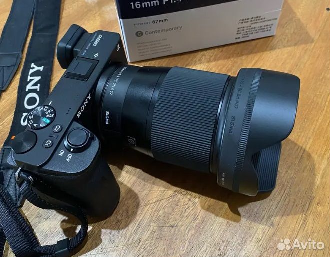 Sigma 16mm DC DN f 1.4 sony e