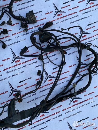 Проводка двигателя M137 W220 Mercedes