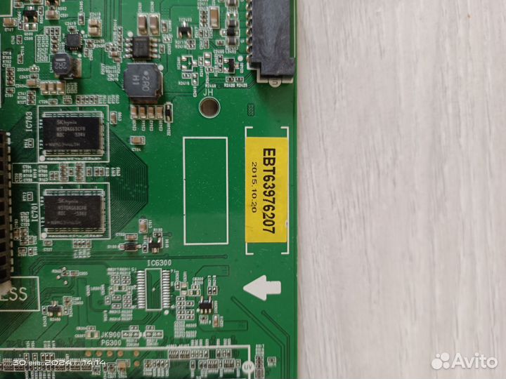 Материнская плата от телевизора LG не рабочая