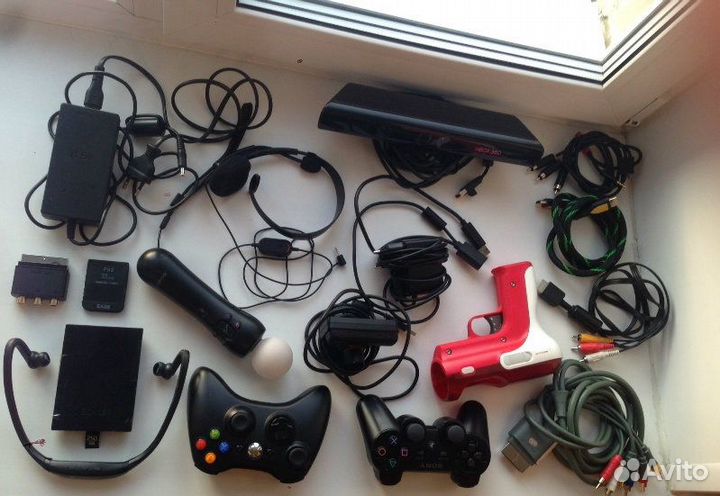 Аксессуары PS3, Xbox 360, PS4, PSP