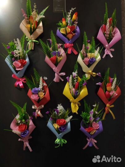 Мини-букет на магните