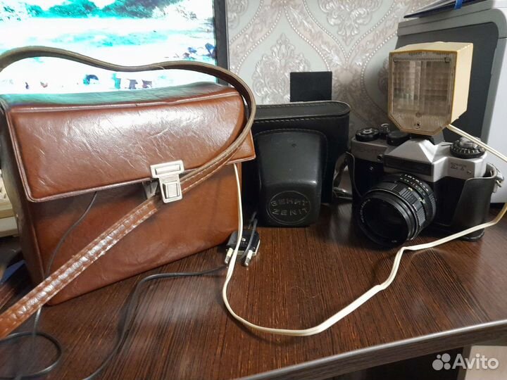 Пленочный фотоаппарат зенит ет