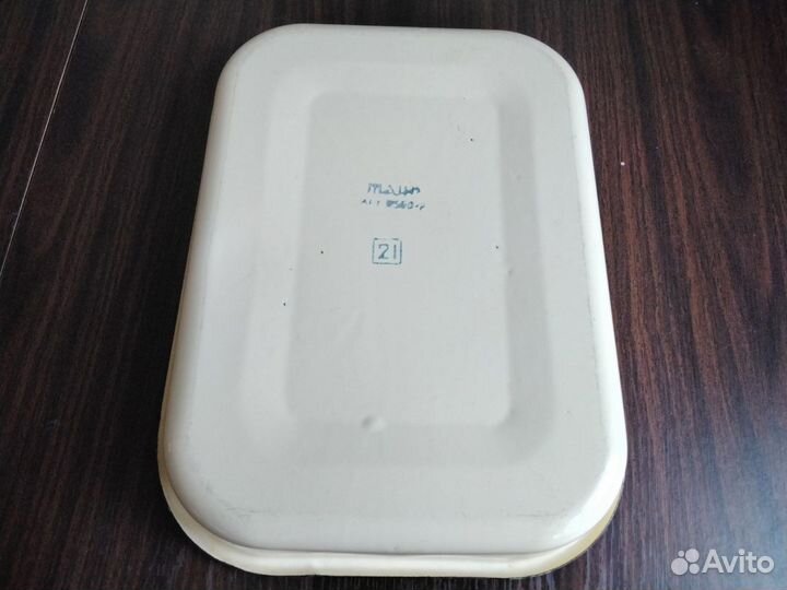 Эмалированная посуда шубница СССР