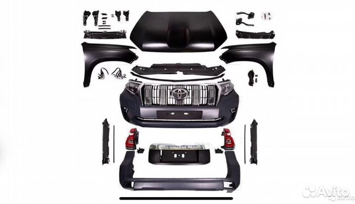 Рестайлинг Toyota Prado 150