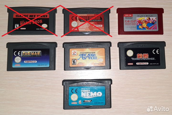 Картриджи (лицензия) Game Boy Advance