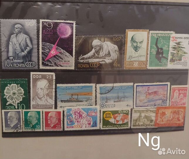 Марки почтовые, 235 шт, второй сорт