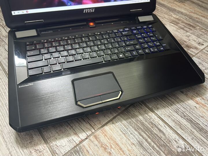 Игровой ноутбук MSI i7/16gb/ssd