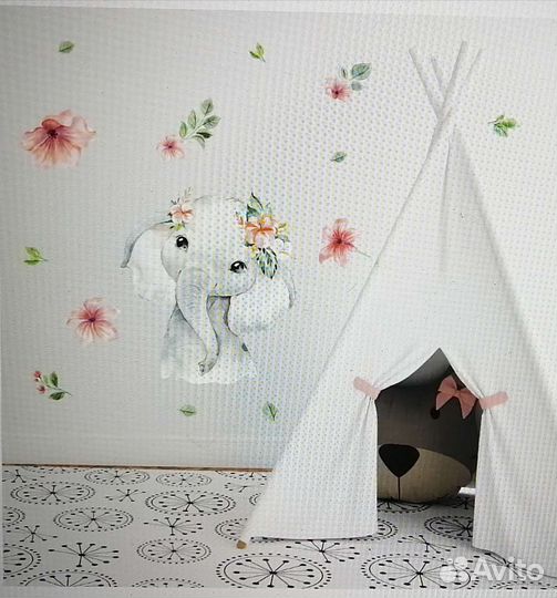 Стикер наклейка самоклеющаяся виниловая