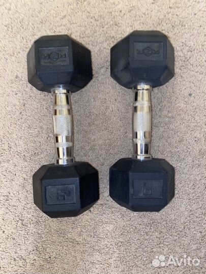 Гантели 6 кг