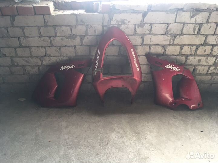 Пластик Ninja 636 zx6r 2005-2006