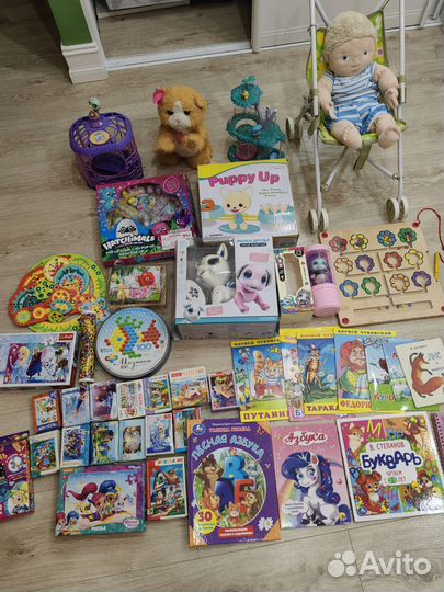 Развивающие Игрушки пакетом для 3-6 лет