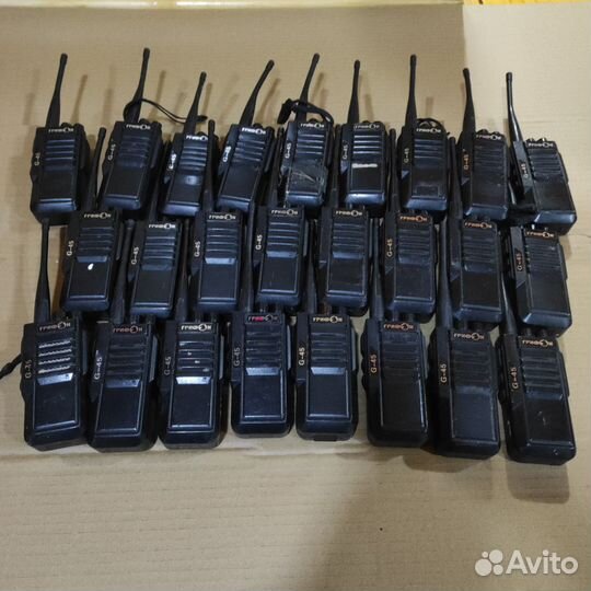 Рация грифон g-45 рабочие с зу лот 25шт