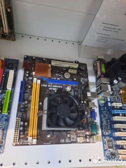 Комплект 775, мать, проц, озу