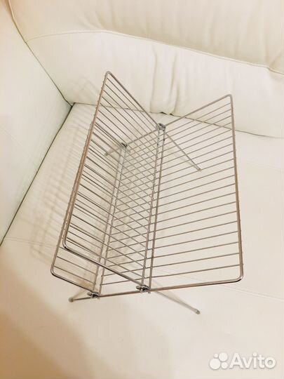 Сушилка для посуды складная металлическая