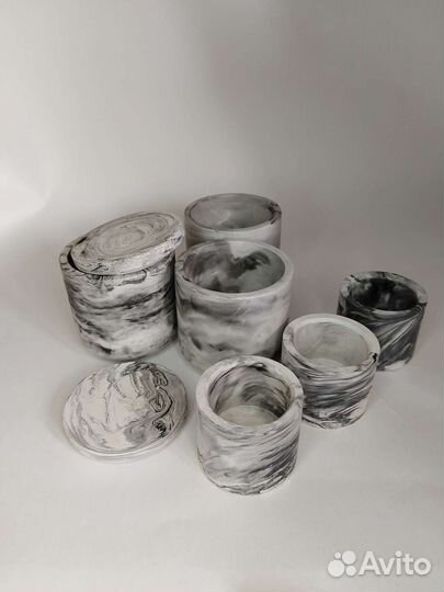 Стаканы под свечи Гипс Подсвечники Опт и розница