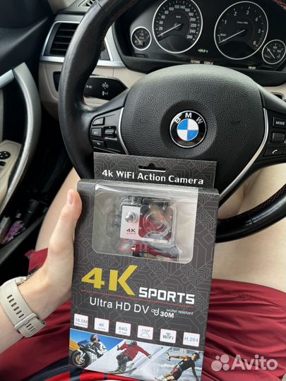 Экшн камера 4к спорт водонепроницаймая