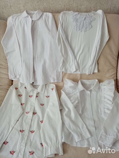 Блузки школьные