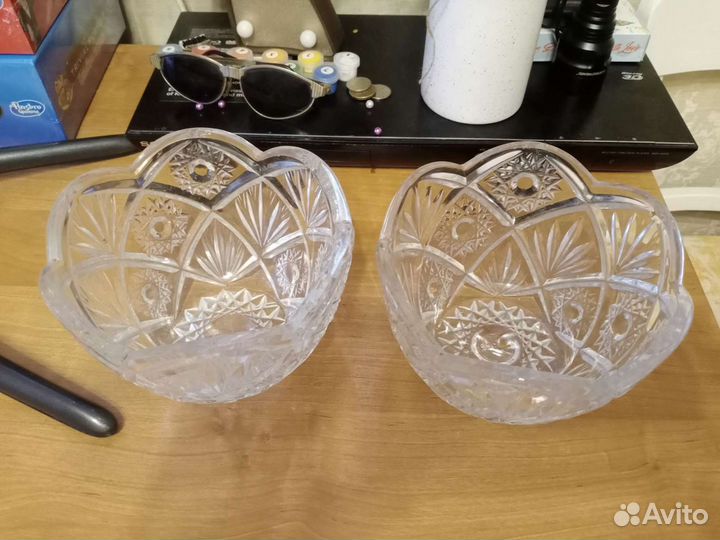 Ваза хрусталь